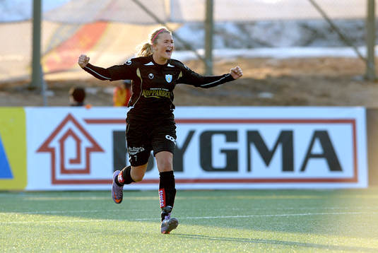 Fotboll, dam, Supercupen final, Tyresö - Göteborg /