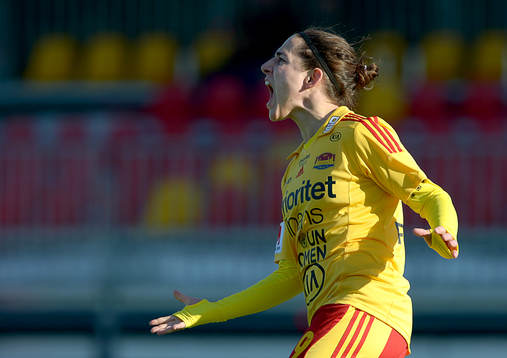 Fotboll, dam, Supercupen final, Tyresö - Göteborg /