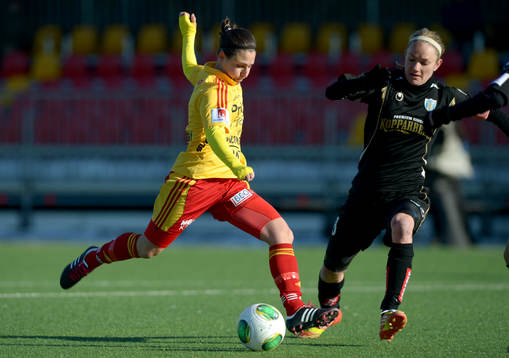 Fotboll, dam, Supercupen final, Tyresö - Göteborg /