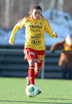Fotboll, dam, Supercupen final, Tyresö - Göteborg /