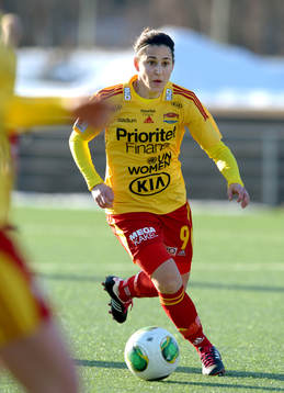 Fotboll, dam, Supercupen final, Tyresö - Göteborg /