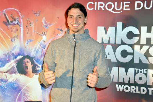 Zlatan Ibrahimovic - 03.04.2013 - Spectacle du Cirque du