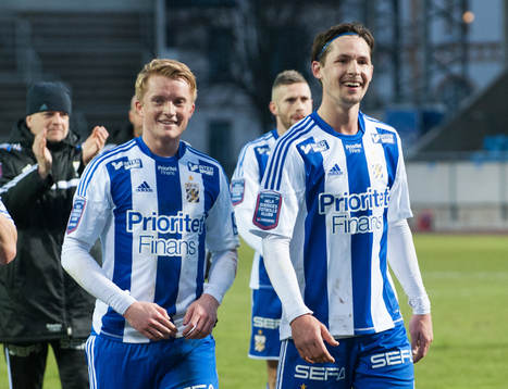 Hjältarna Sam Larssson och Philip Haglund, IFK Göteborg