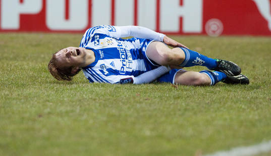 Skada, Joel Allansson, IFK Göteborg, skadad