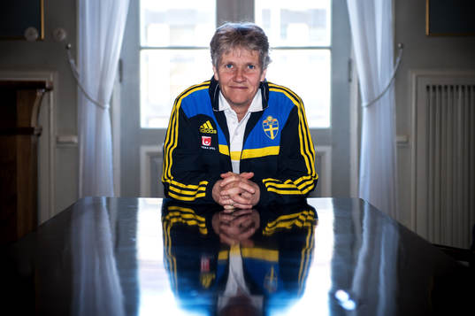 Pia Sundhage, förbundskapten, Sverige