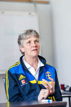 Pia Sundhage, förbundskapten, Sverige
