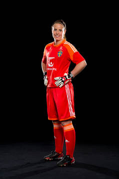 Carola Söberg, målvakt