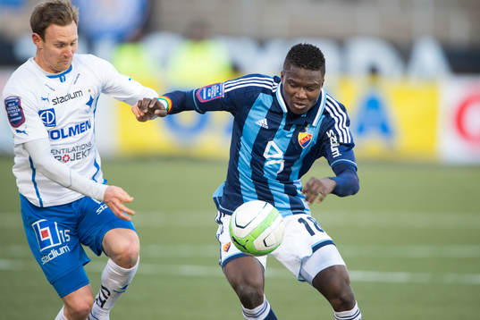 Marcus Falk Olander, Norrköping och Daniel Amartey,