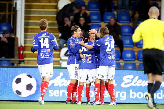 Mål jubel Åtvidaberg 7 Kristian Bergström