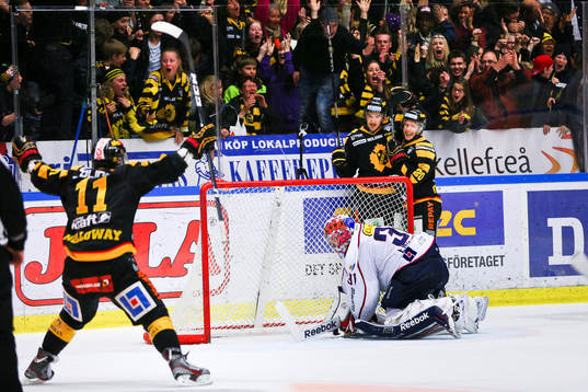 Ishockey, SM-semifinal 5, Skellefteå - Linköping.