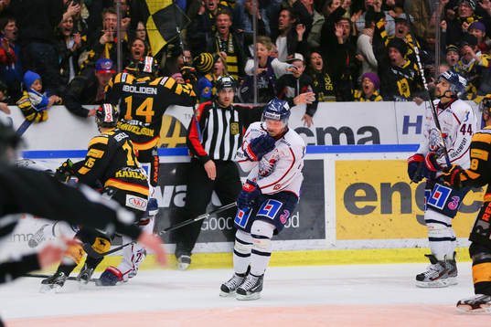 Ishockey, SM-semifinal 5, Skellefteå - Linköping. Petter