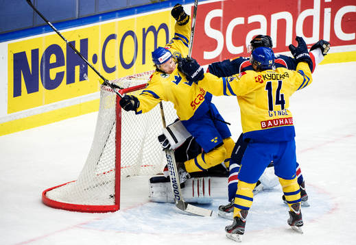 Andreas Jämtin, Sverige, jublar