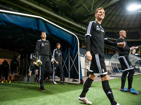 Kyriakos Stamatopoulos, målvakt AIK, Robert Åhman Persson