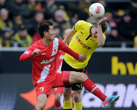 Fotboll, Bundesliga, Borussia Dortmund - FC Augsburgv.l.