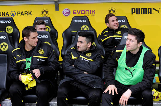Fotboll, Bundesliga, Borussia Dortmund - FC Augsburgv.l.
