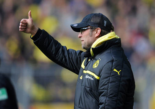 Fotboll, Bundesliga, Borussia Dortmund - FC AugsburgTrainer