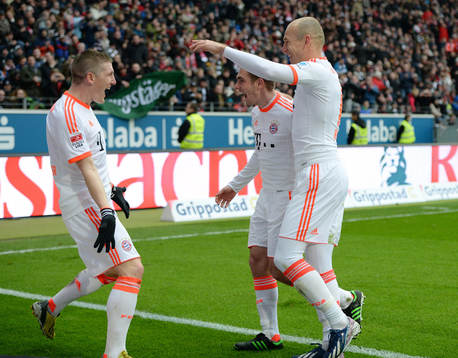 Fotboll, Bundesliga, Eintracht Frankfurt - FC Bayern