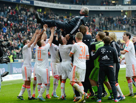 Fotboll, Bundesliga, Eintracht Frankfurt - FC Bayern