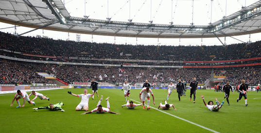 Fotboll, Bundesliga, Eintracht Frankfurt - FC Bayern