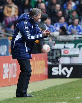 Trainer Jens Keller (Schalke)