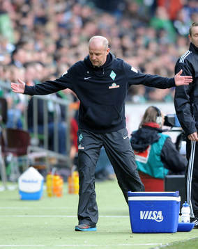 Trainer Thomas Schaaf (Bremen)