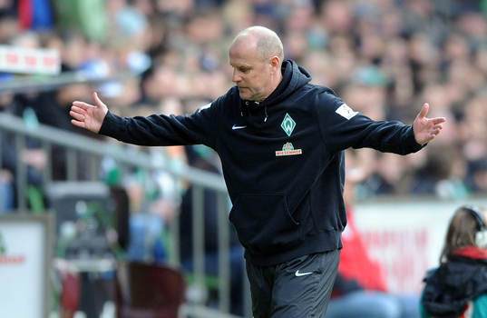 Trainer Thomas Schaaf (Bremen)
