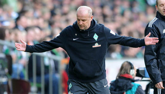Trainer Thomas Schaaf (Bremen)