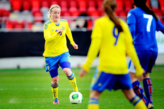 Marie Hammarström, Sverige med bollen, Kosovare Asllani,