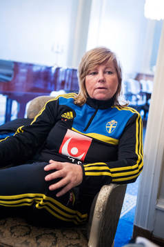 Marika Domanski Lyfors, landslagschef, Sverige