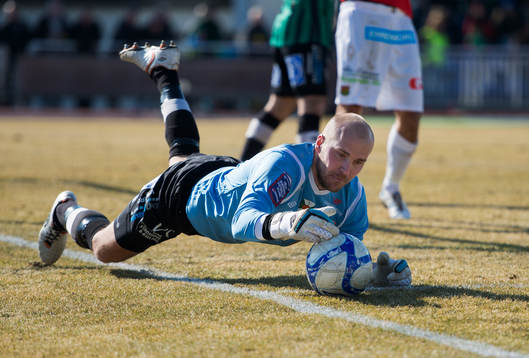 Peter DAhlberg, målvakt Varberg
