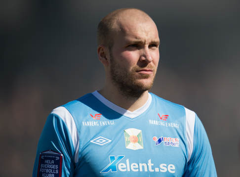 Peter DAhlberg, målvakt Varberg