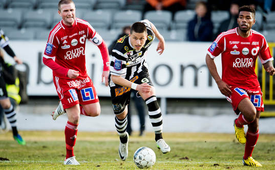Tobias Solberg, Degerfors, Luka Mijaljevic, Landskrona