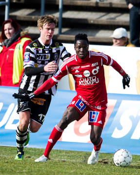 Tobias Malm, Landskrona BOIS, Amadaiya Rennie, Degerfors