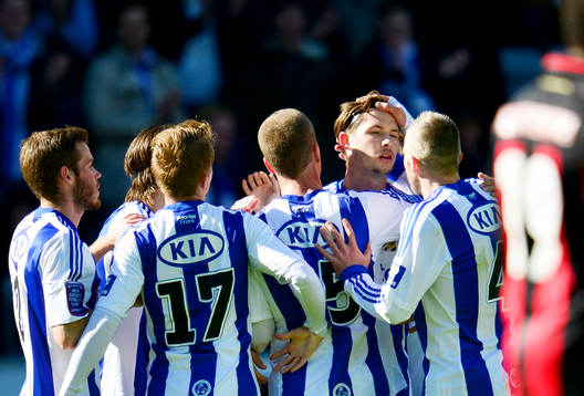 Philip Haglund, IFK Göteborg.gör 1-0. © Bildbyrån -