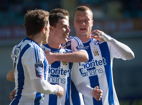 David Moberg Karlsson, IFK Göteborg, gör 2-0, jubel