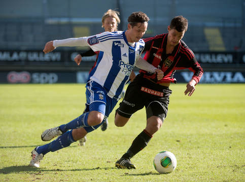 Philip Haglund, IFK Göteborg. Mauricio Albornoz,