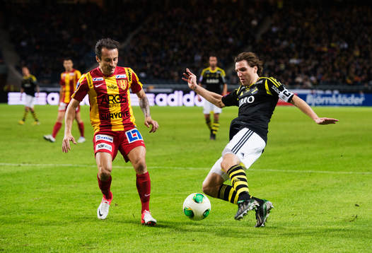 Louay Chanko, Syrianska, utmanas av Nils-Eric Johansson, AIK