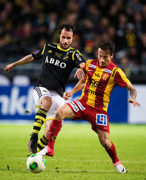Helgi Danielsson, AIK, och Louay Chanko, Syrianska