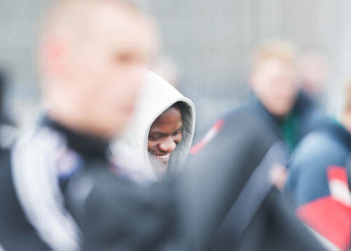 Tokelo Rantie, Malmö FF, kom till Österås lite