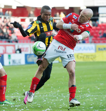Nasiru Mohammed, Häcken och Henrik Rydström, Kalmar.