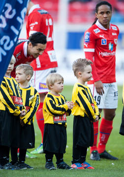 Knattar, mascotar, matchmascotar, spelare