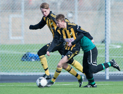 Axel Harletun och Joakim Karlsson, IFK Hässleholm
