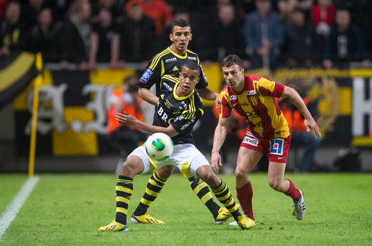 Robin Quaison, AIK. Sharbel Touma,Syrianska