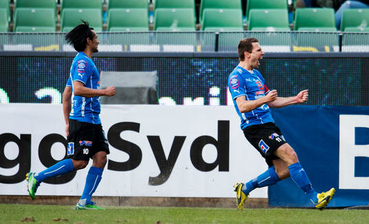 Antonio Rojas, Stefan Selakovic, Halmstad, jublar