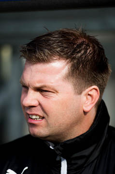 Jens Gustafsson, tränare Halmstad