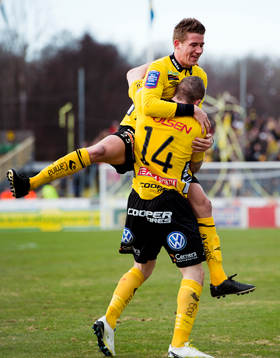 Marcus Rohdén, James Keene, Elfsborg, jublar