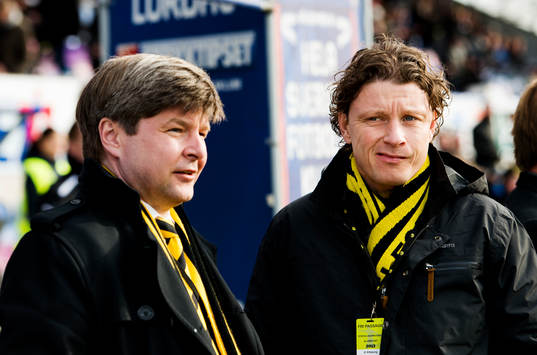 Bo Johansson, VD, Stefan Andreasson, sportchef Elfsborg