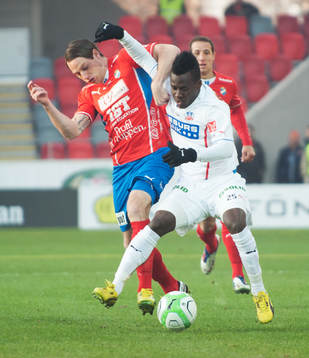 Johan Persson, Öster och David Accam, Helsingborg