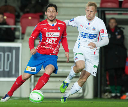 Pablo Pinones Arce, Öster och Peter Larsson, Helsingborg