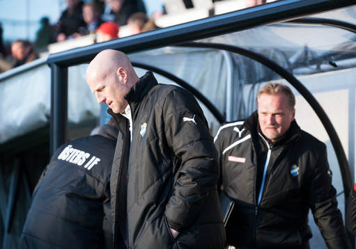 Andreas Thomsson och Jörgen Petersson, tränare, Öster